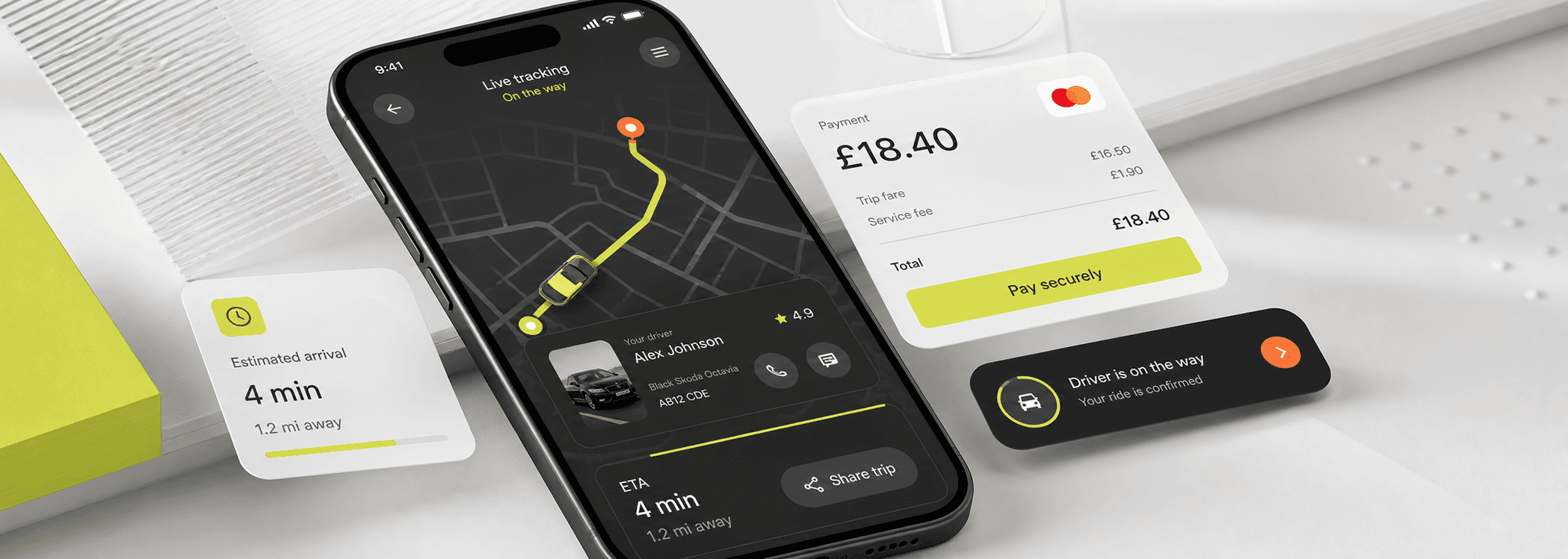 TRACK YOUR TAXI
MOBILE-FIRST